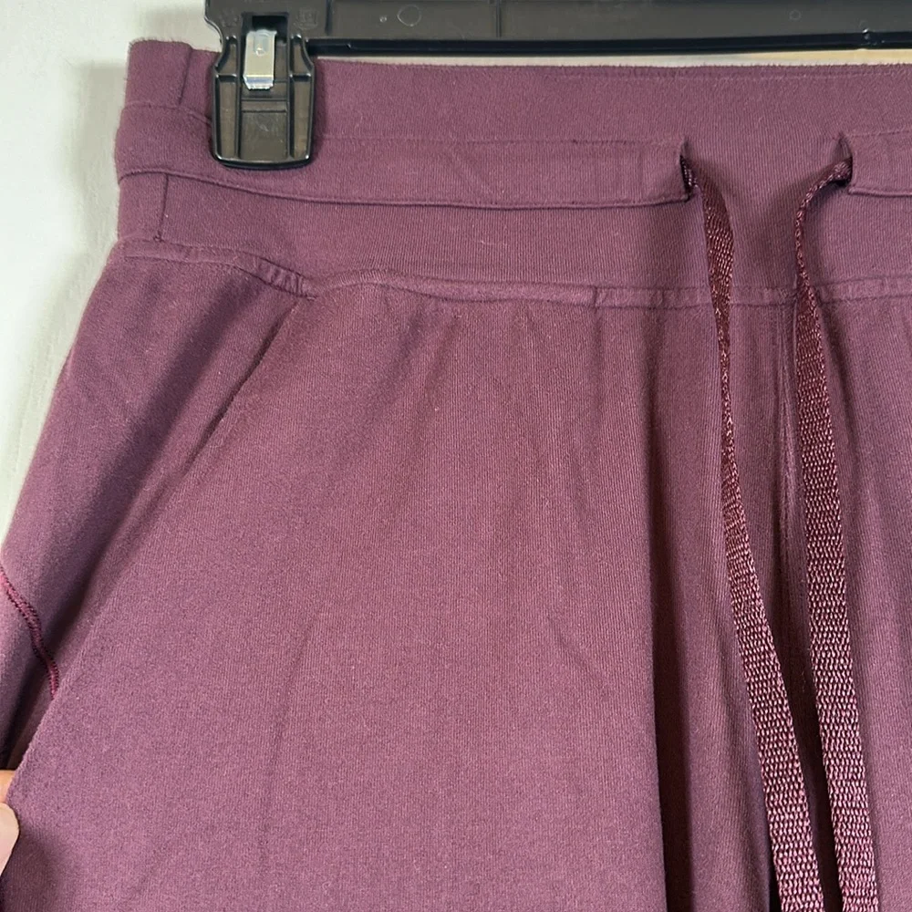 Lululemon Ready to Rulu High-Rise Joggers Athletic Cassis Red Size 6 EUC #2728 - Picture 4 of 9